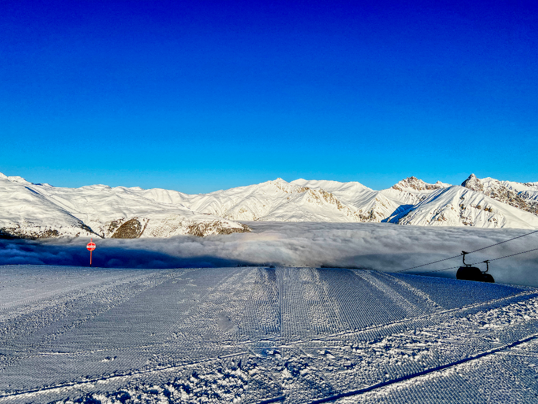 Skiing in Livigno